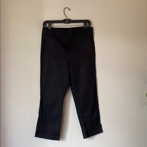 black capri pants